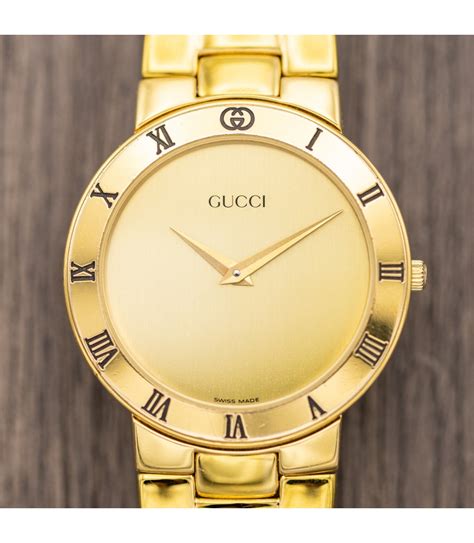 second hand gucci mens watches|gucci watches old models.